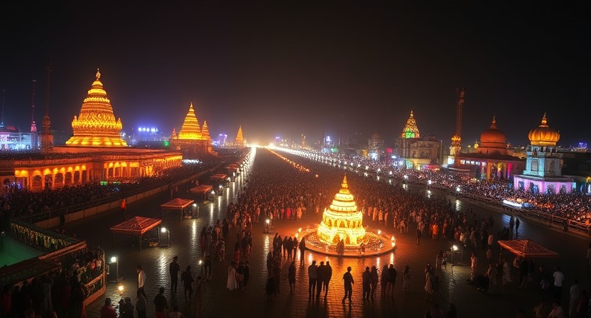 Thousands of devotees gathered for the Mauni Amavasya bath at Mahakumbh 2025 in Prayagraj.