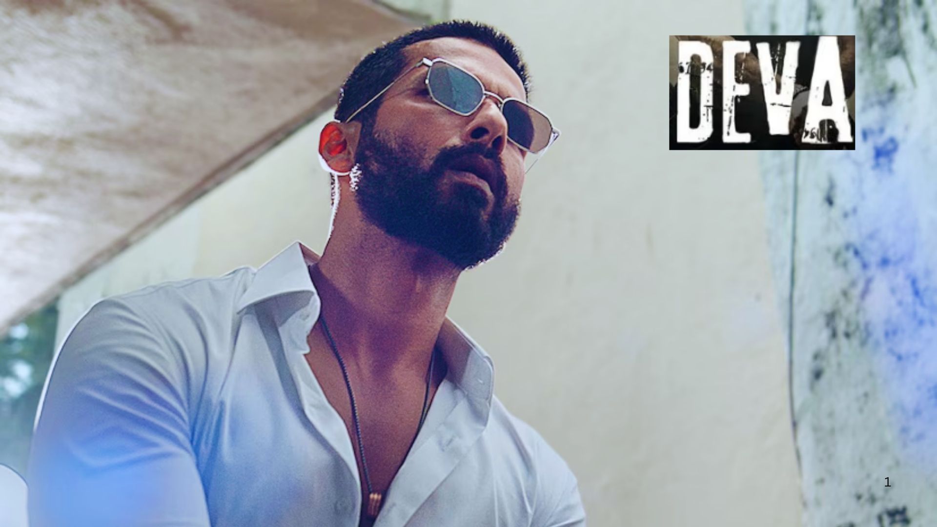 Shahid Kapoor in intense action scene from Deva movie