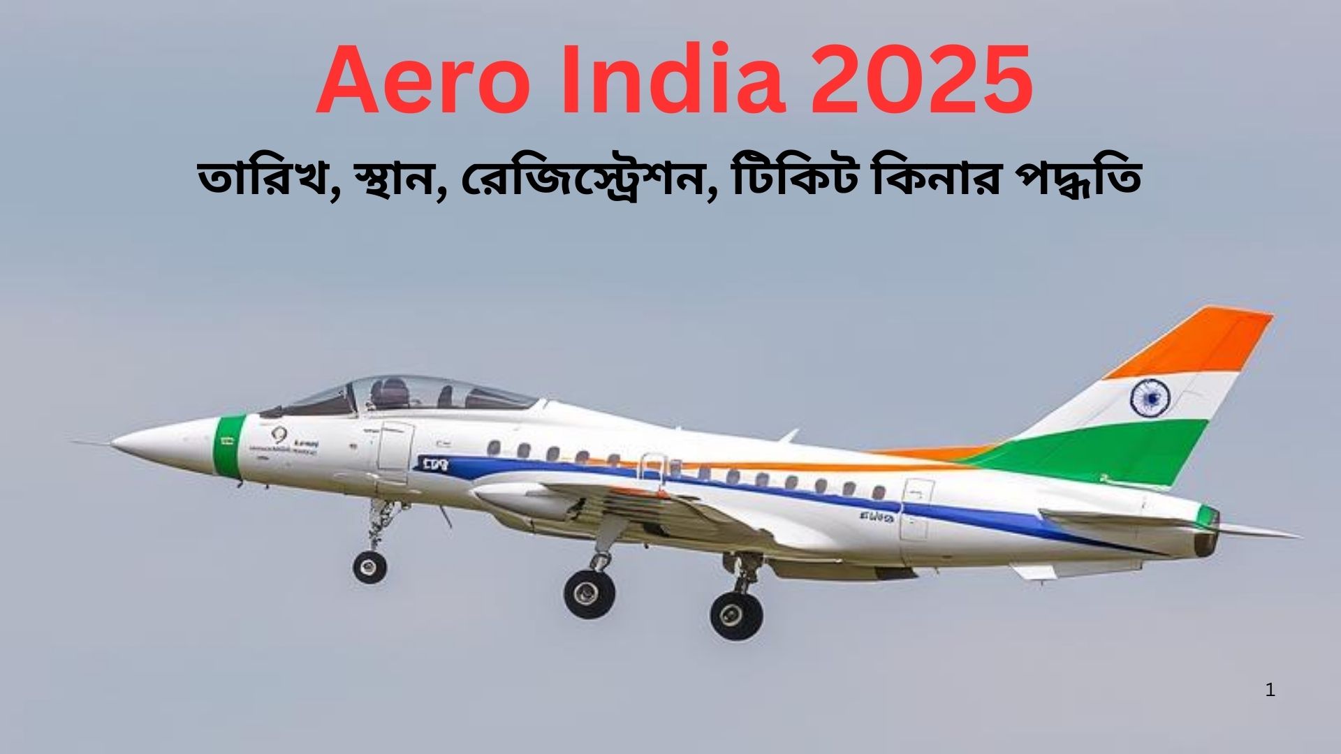 Aero India 2025 showcasing military aircraft performing stunts in the sky.