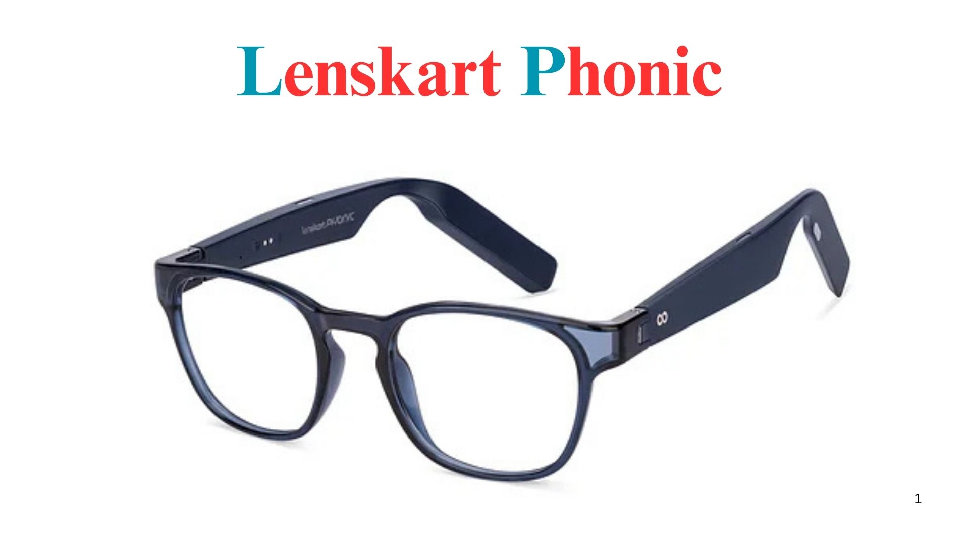 Lenskart Phonic Smart Glass with Bluetooth and Voice Assistant